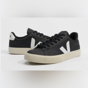 Back Leather VEJA CAMPO Sneakers in Euro size 42 US 9.